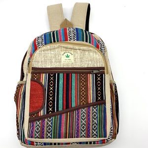 Himalayan Hemp Backpack Laptop Backpack
